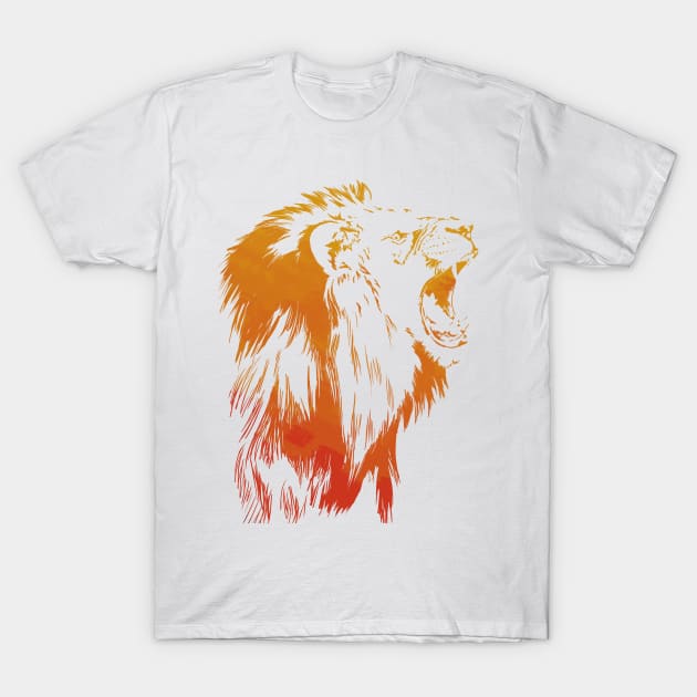 Roaring Lion T-Shirt by polliadesign